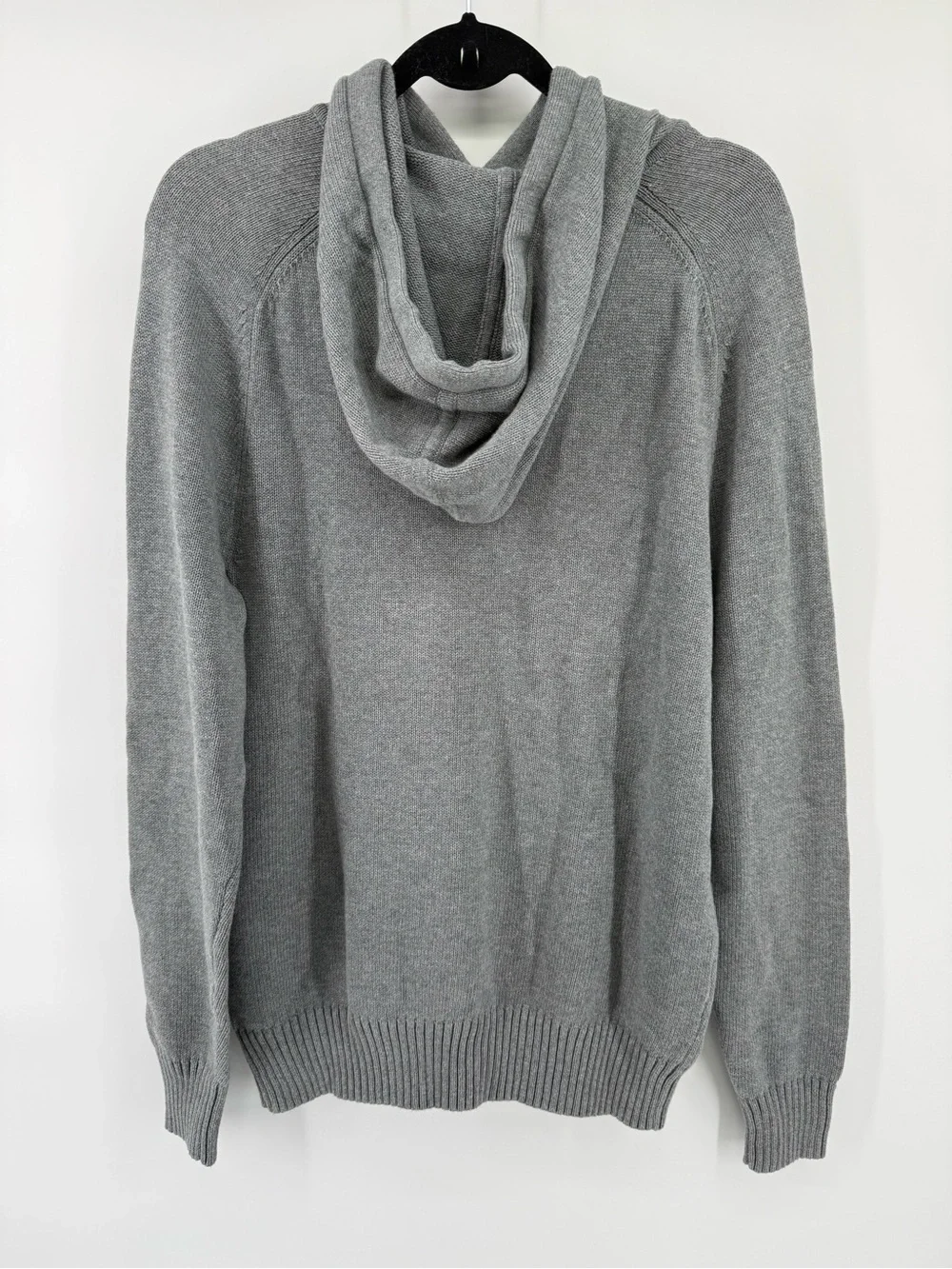 J. Crew Gray Sweater Hoodie Soft Knit Casual